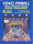 Atari  2600  -  Video Pinball (1980) (Atari)